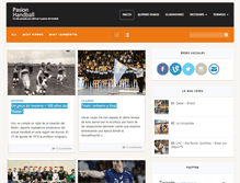 Tablet Screenshot of pasionhandball.com.ar
